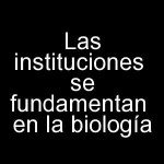 instituciones biologia