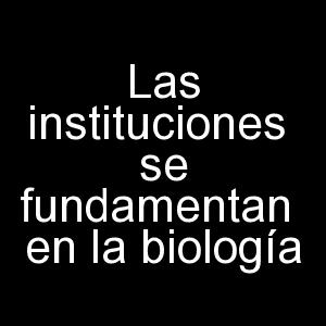 instituciones biologia