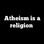 Atheism is a religion